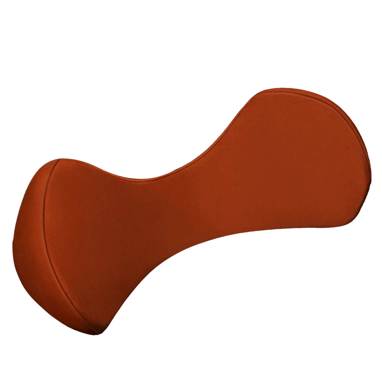 

Поддерживающая Подушка для спины и талии, дышащая, медленно восстанавливающая форму, эргономичная, однотонная, для салона автомобиля, для д...