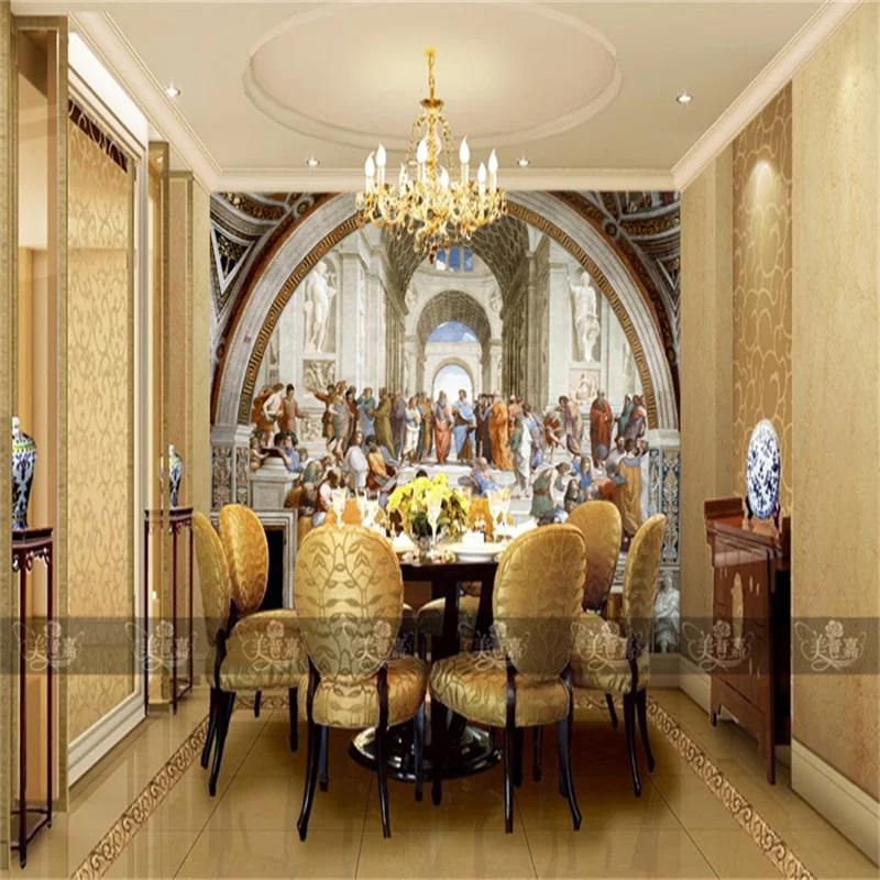 Европейская классическая живопись римская Академия фото обои для кабинета