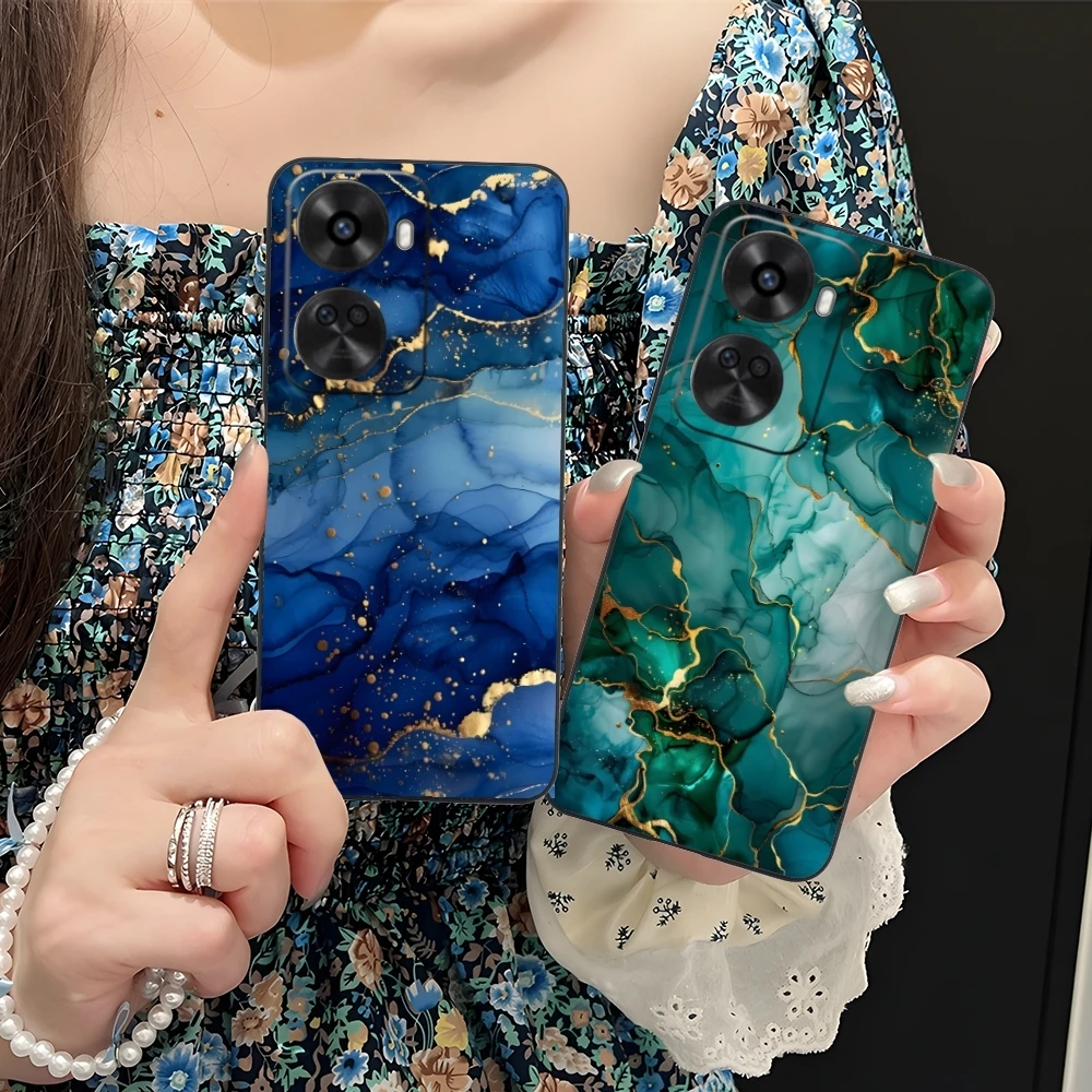 Роскошный чехол для мобильного телефона с золотым камнем Huawei Nova 12 11 10 9 8 7 Pro SE 5G