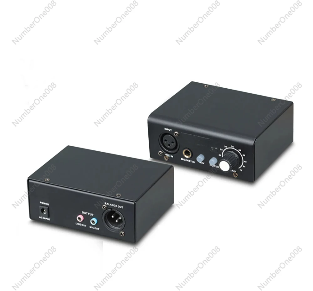 Ультракомпактный микрофонный предусилитель 1-канальный усилитель инструмент