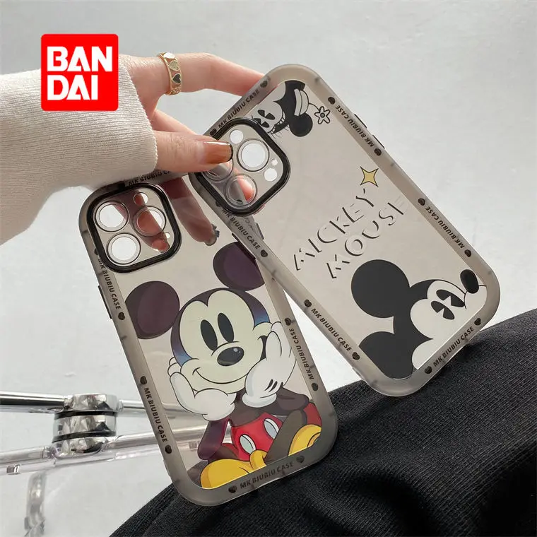 

Bandai Disney Phone Case for iPhone 13 13Pro 12 12Pro 11 Pro X XS Max XR 7 8 Plus Cartoon Back Cover Kawaii Trend Soft Fundas