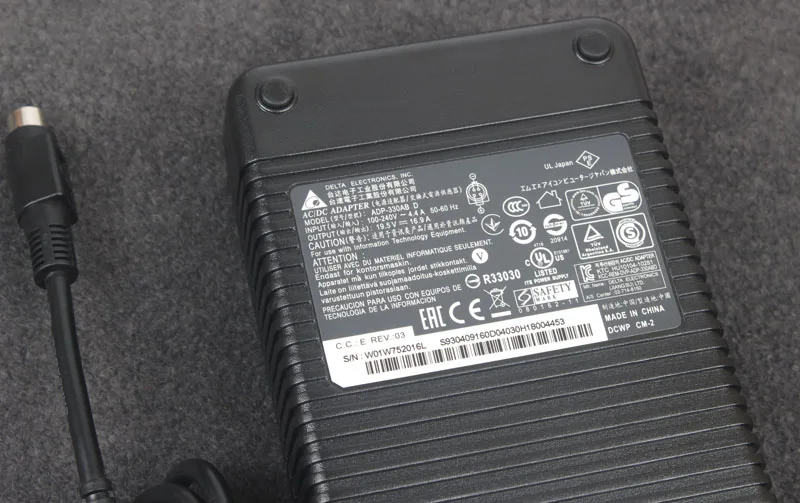 Фото Адаптер переменного тока 19,5 В, 16,9 А, 330 Вт, блок питания для MSI GT80 GT80S P775DM3 P170EM ADP-330AB D A15-330P1A A330A002L №4