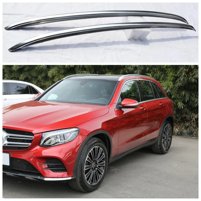 

Fits For Mercedes-benz GLC-Coupe GLC200 GLC260 GLC300 2019-2022 High Quality Aluminum Alloy Car Roof Racks Luggage Rack Crossbar