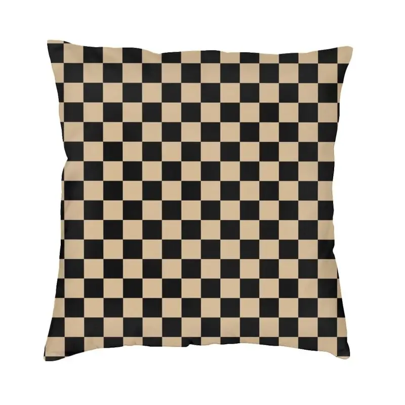 

Чехол для подушки в шахматную клетку, 45x45 см