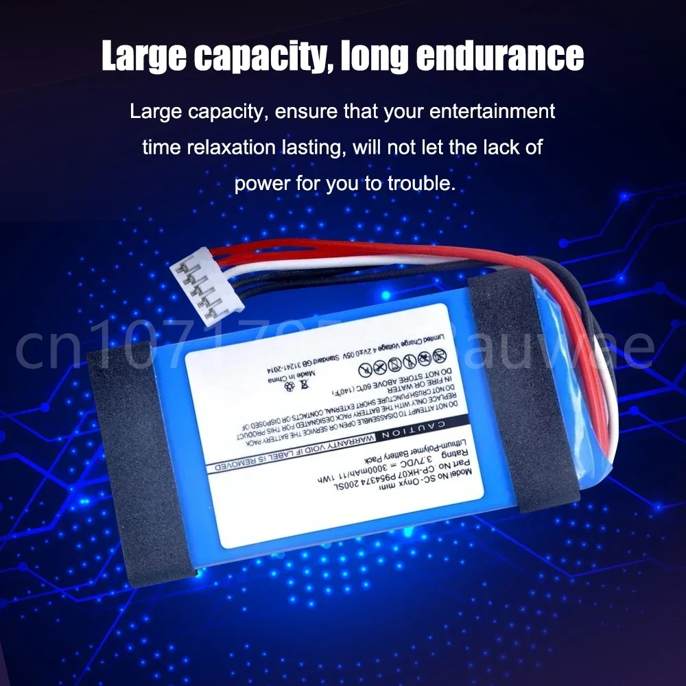 Аккумулятор Onyx Mini Speaker емкостью 3000 мАч для литий-полимерных аккумуляторов Harman/Kardon