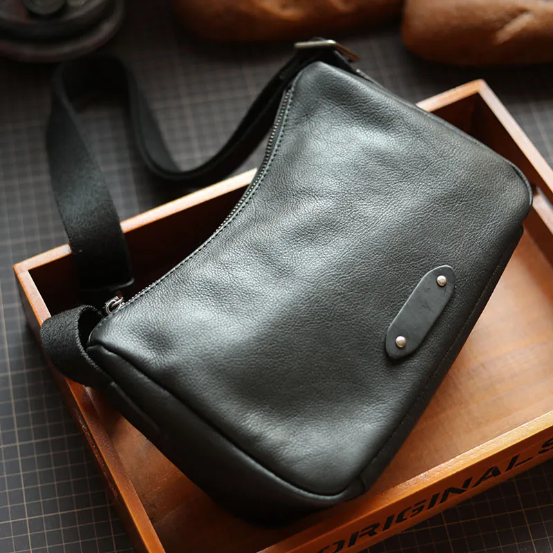 PNDME organizer luxury genuine leather men green crossbody bag fashion designer outdoor travel natural real cowhide shoulder bag