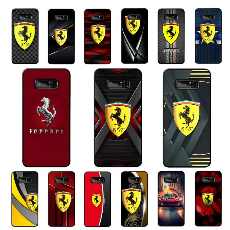 

Ferrari Phone Case for Samsung Note 5 7 8 9 10 20 pro plus lite ultra A21 12 02