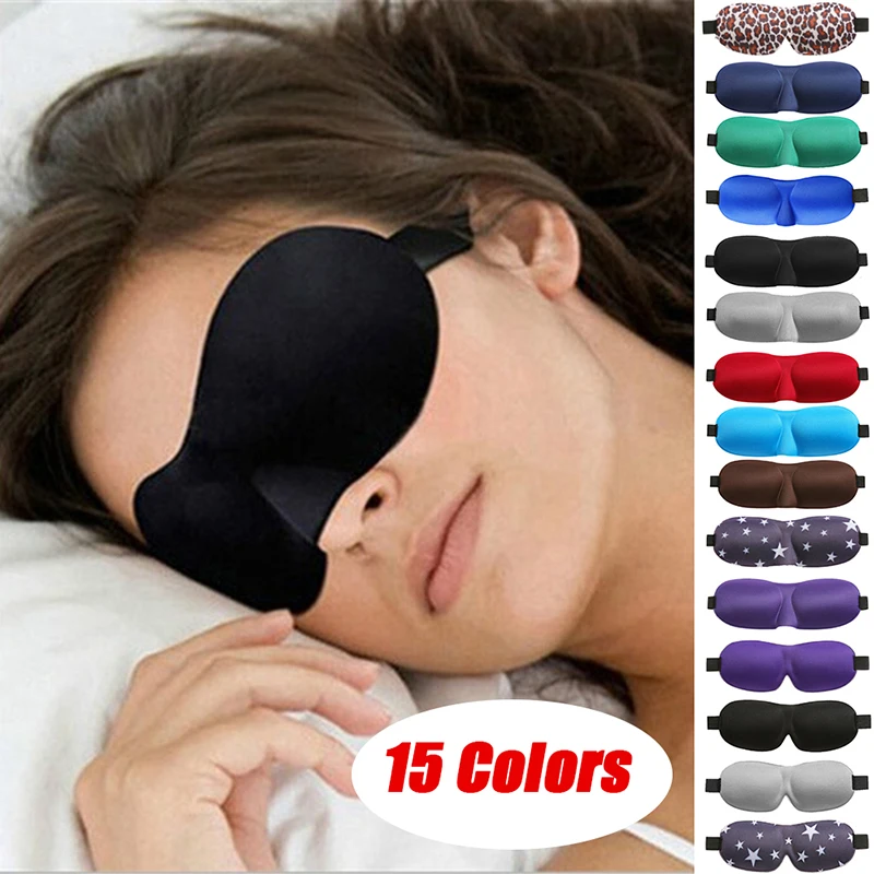 

1 шт. 3D новинка натуральный сон маска для глаз затеняющая накладка портативная повязка на глаза для путешествий патч для глаз