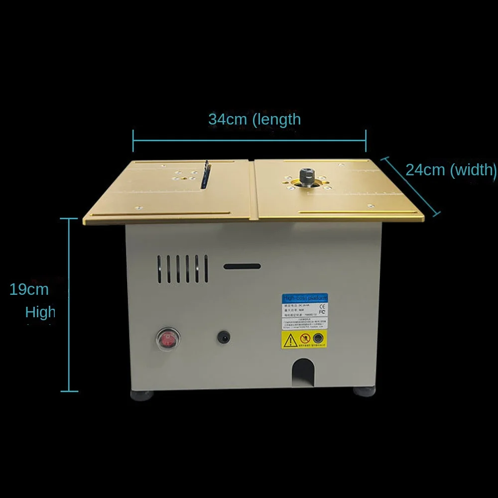 Миниатюрная Настольная пила электрическая фрезеровка по дереву инвертированная