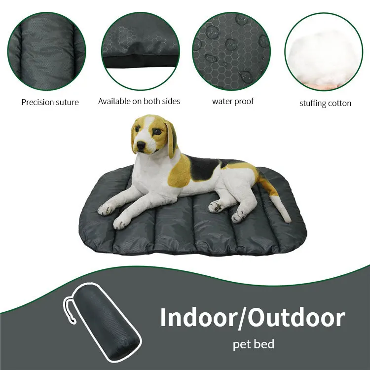 New Picnic Pet Bed Blanket Waterproof Outdoor Dog Mat Foldable Cat Sleeping Pad For Camping Travel Cat Cushion Pet Accessories