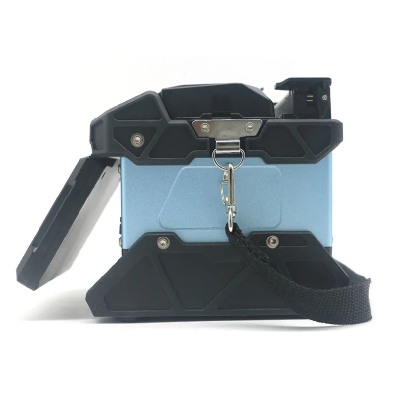 TEKCN TC-400 Optical Fiber Fusion Splicer Multi-Language FTTH 6 Motor 6S Splicing Machine With VFL Optic Power Meter Tool Kits