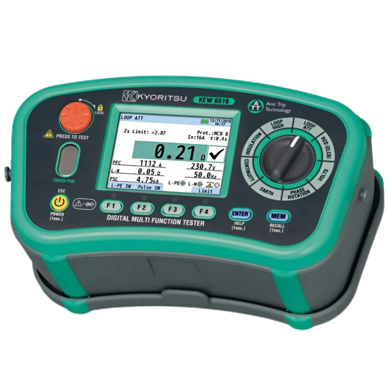 Новое поступление Kyoritsu KEW 6516 многофункциональный тестер установки высокий