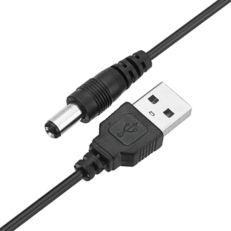 Фото Разъем питания кабеля USB-DC 5,5x2,1 мм, штекер, 5 В, USB-провод, удлинитель подсветки телевизора для 2835 5050, светодиодная лента, лента, светильник №4