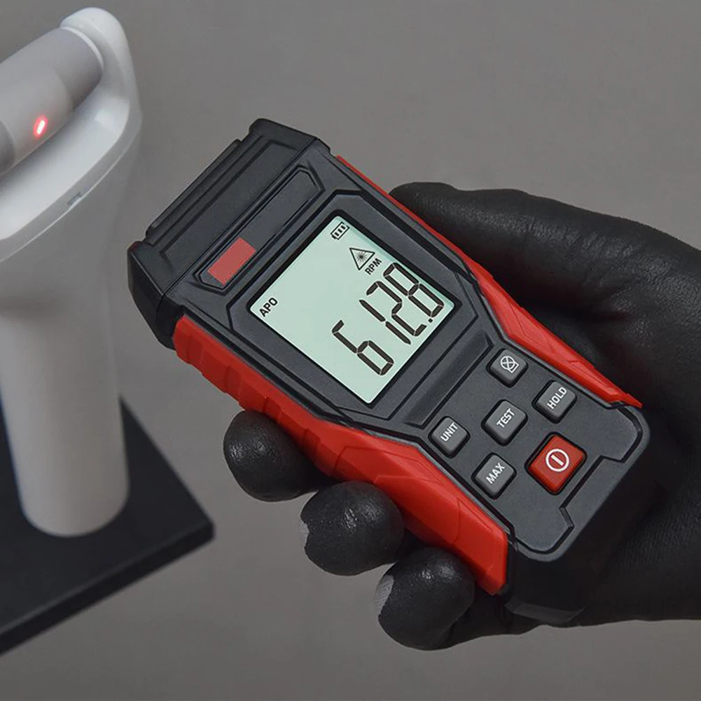 TA500A Цифровой тахометр Бесконтактный фотодатчик оборотов в минуту 3 ~ 100000