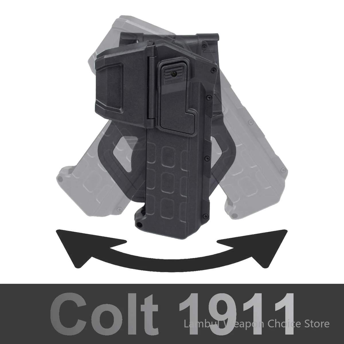 Фото Тактические кобуры для пистолета Colt old 1911, с X300, страйкбольным классическим и специальным фонариком для боевого оружия с поясной кобурой для пистолета №5