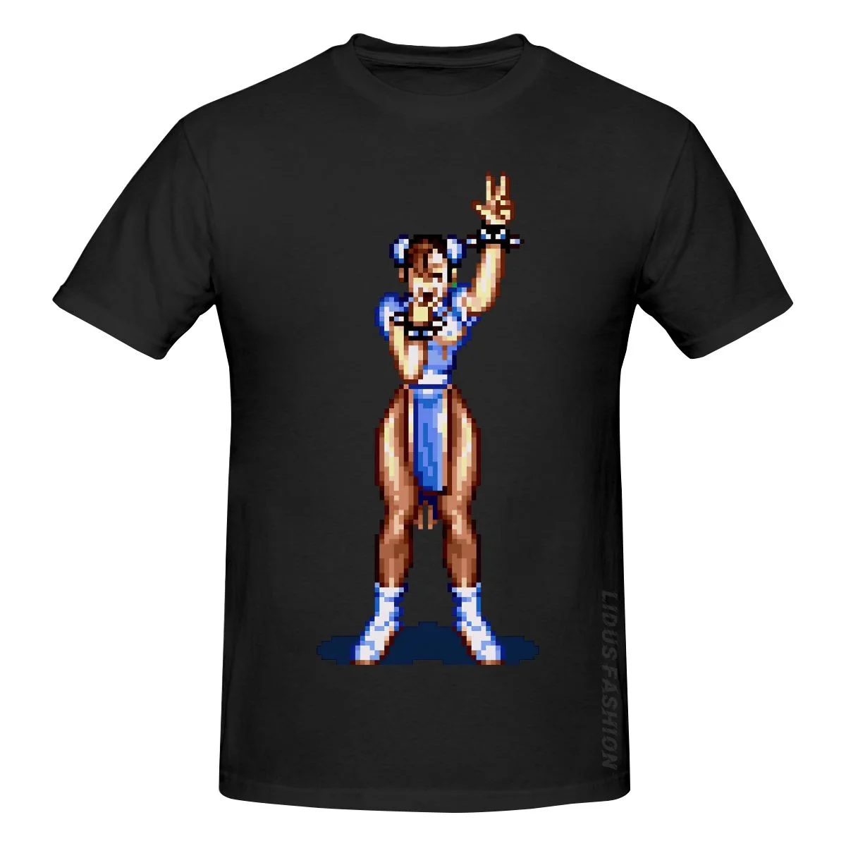 

Japan Game Chun Li Street Fighter Pixel Sprite Street Fighter II Mortal Kombat T Shirt Clothing Graphics Tshirt T-shirt Tee