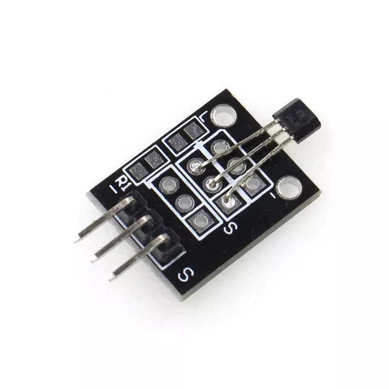 

10/30/100/200/500Pcs KY-035 Analog Hall Magnetic Sensor Module For Contactless Switch Brake Circuit Position Speed Detection