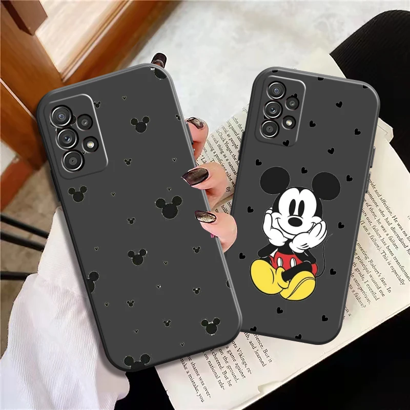 

2022 Disney Phone Cases For Samsung Galaxy A31 A72 A52 A71 A51 5G A42 5G A20 A21 A22 4G A22 5G A20 A32 5G A11 Back Cover