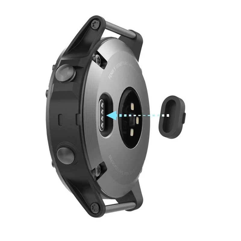 Фото Для Garmin Fenix 7X 7 5X 6 6X Tactix 7 Enduro EPIX 2 Venu SQ Instinct 2X 2 2S кроссоверный порт зарядки пылезащитная крышка №2