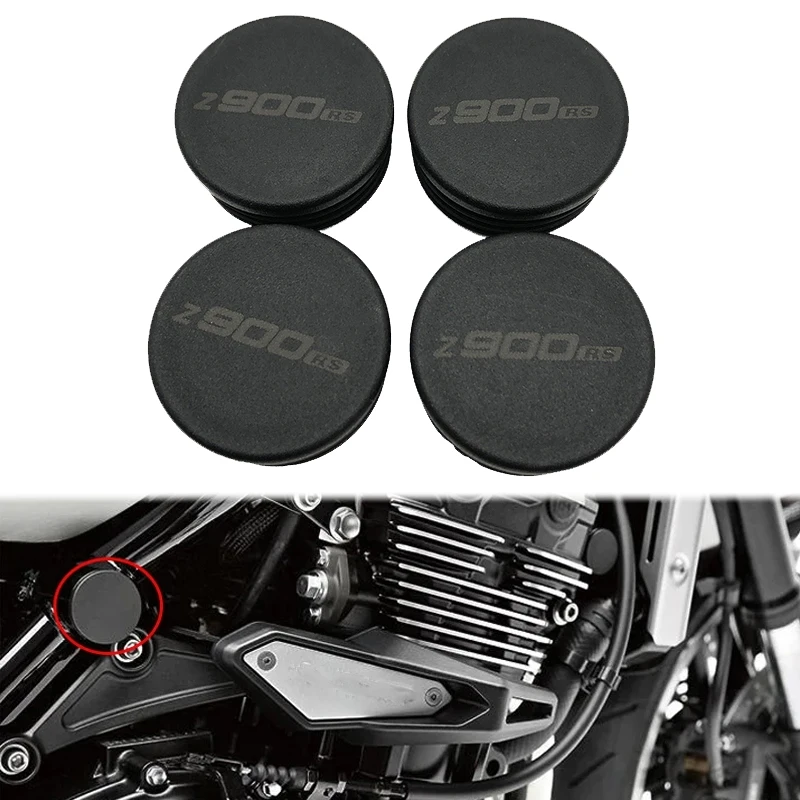 

For Kawasaki Z900RS Frame Hole Cover Caps Plug Decorative Frame Cap Set Z900 RS Z 900 RS 2017 2018 2019 2020 2021 Motorcycle