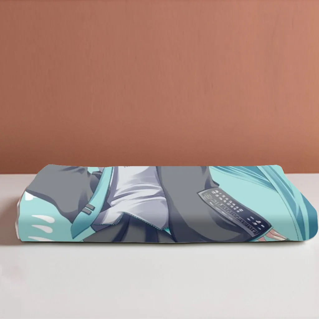 Hatsune Miku Комплект простыней Одеяло Пододеяльник Пододеяльники Одиночное
