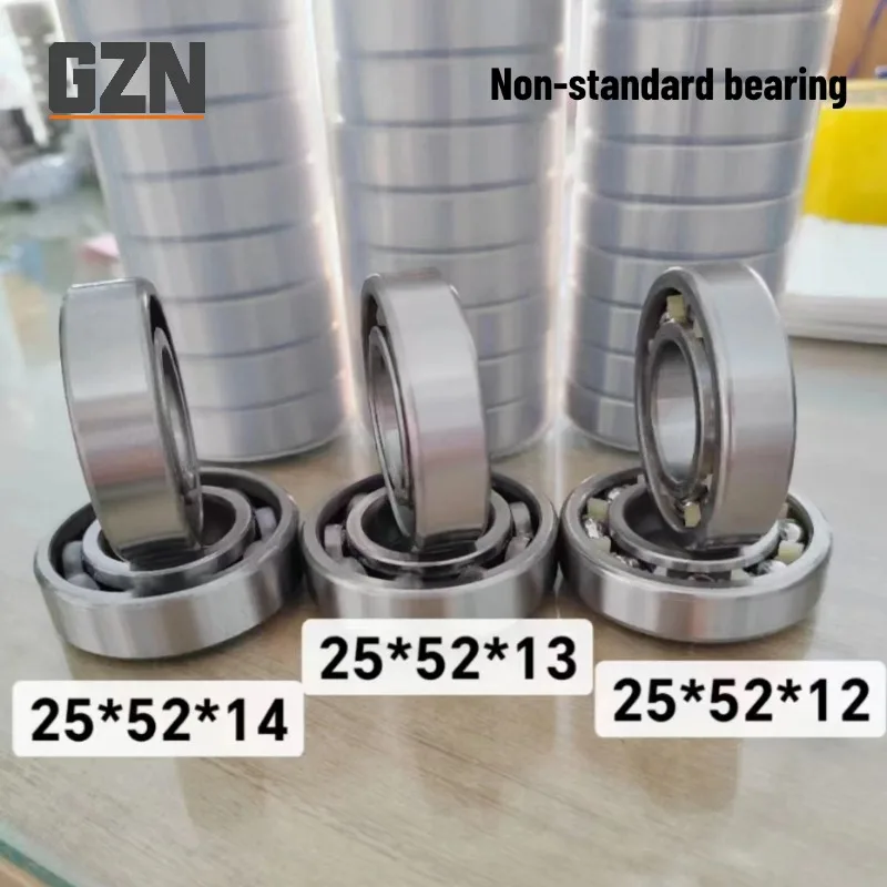 1 шт. нестандартный подшипник 6205 внутренний диаметр 25*52x12x20 25 4*52x15 26x52x15 27x52x15 мм