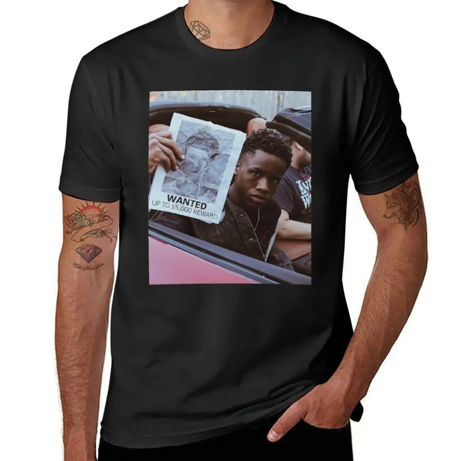 Забавные мужские футболки с аниме надписью Tay K