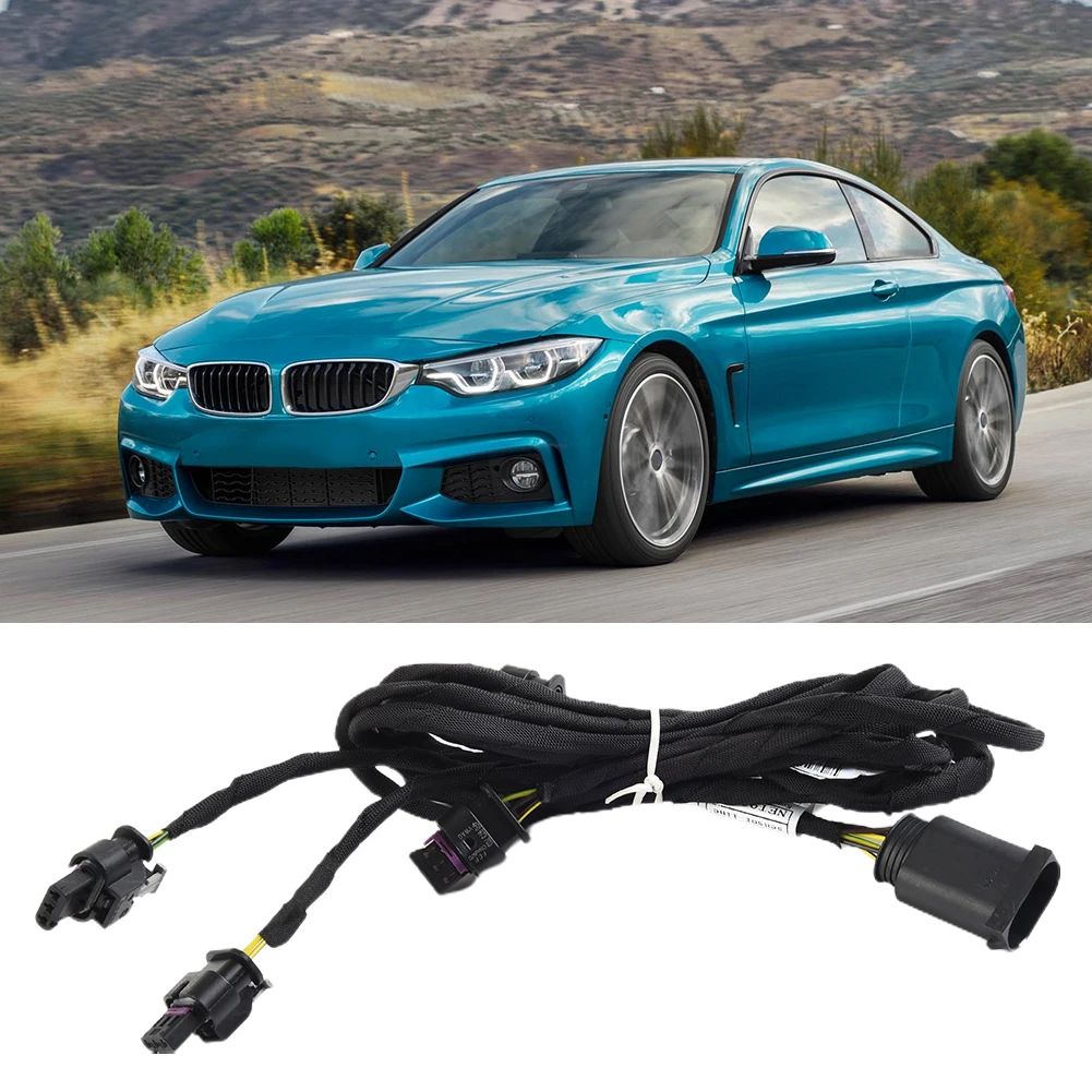 

Wiring Parking Sensor 61129313607 Accessories Black Front Bumper Harness PDC Cable Plastic + Metal Practical To Use