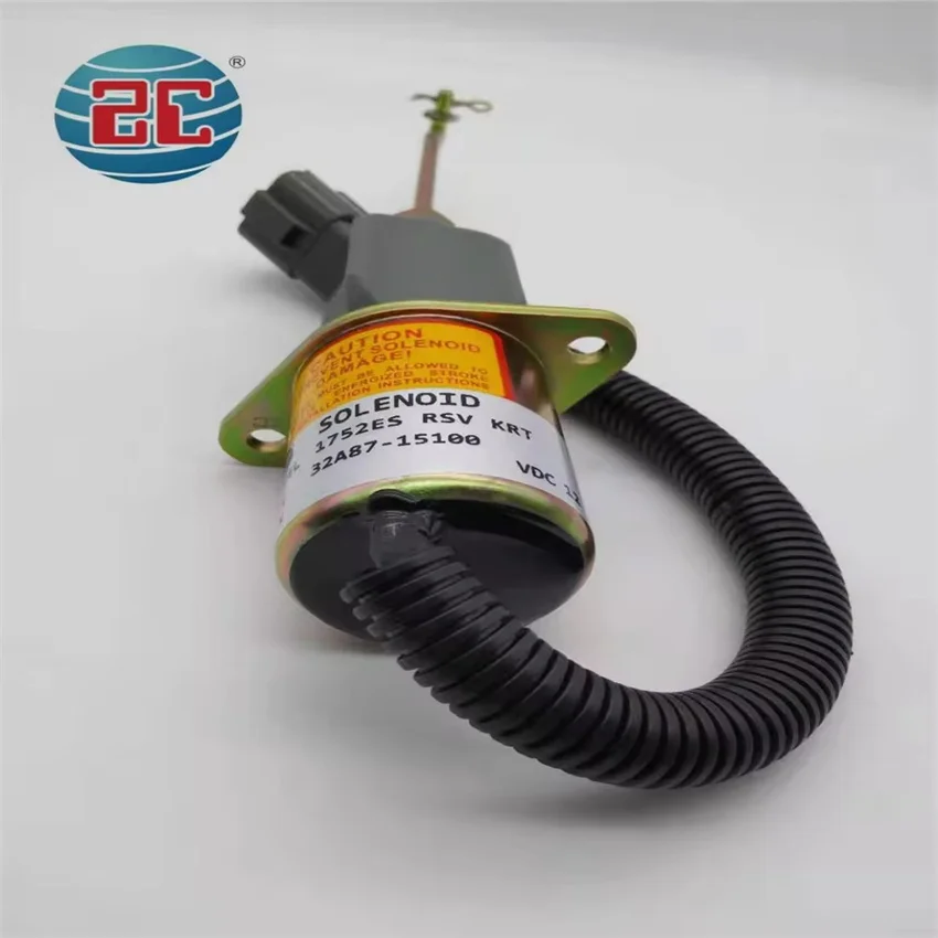 Стопорный Электромагнит 12 В 32A87-15100 для Mitsubishi ECOMAT лопаты S4S-Z1DT61ES