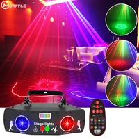 5 eye 3 in1 dj disco stage ball light voice sound control laser effect light remote control projector lamp for bar holiday party