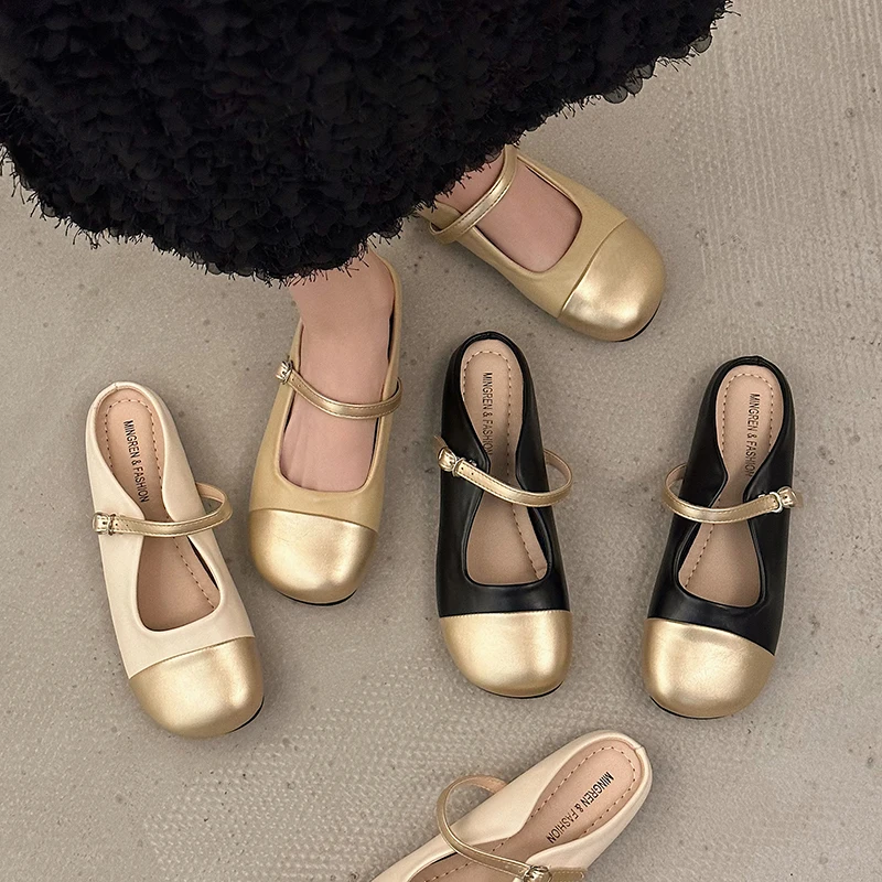 

Female Shoes Slippers Flat Low Cross-Tied Slides Fashion Mules For Women 2023 New Luxury Rubber Basic PU Narrow Band Mules For W