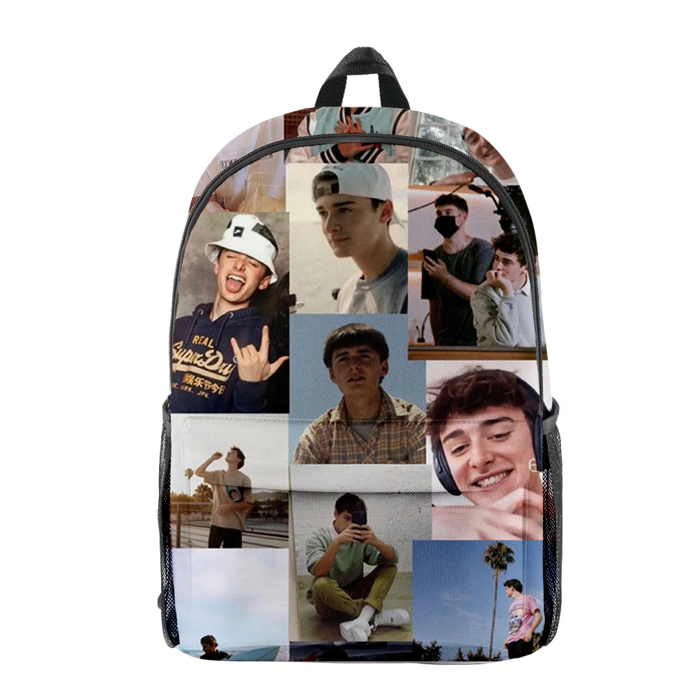 

Noah Schnapp Harajuku New Anime Backpack Adult Unisex Kids Bags Daypack Backpack School Anime Bags Back To School