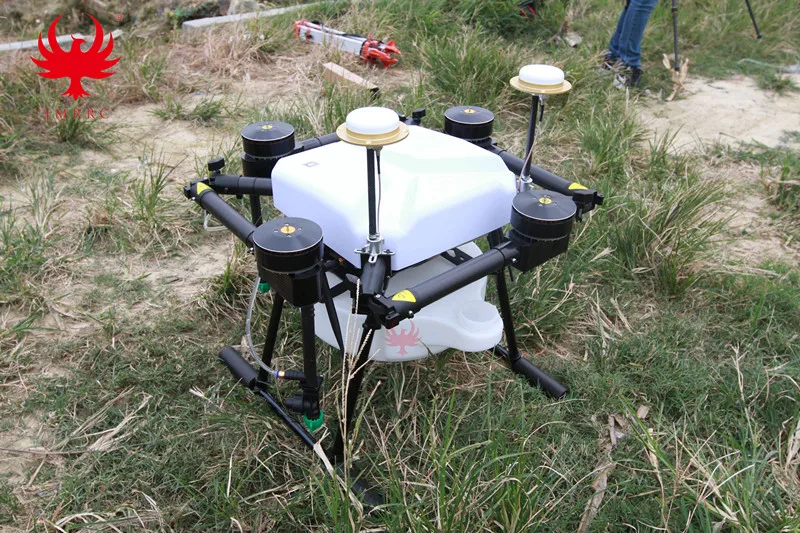 

JMRRC 4-rotor 10KG payload uav drone crop sprayer, long range uav drone crop duster, ready-to-fly drone