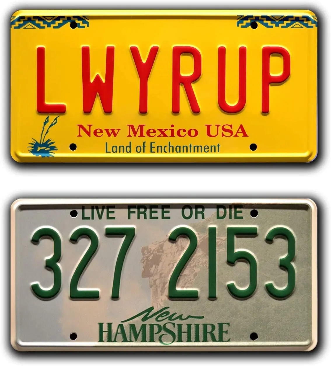 

Celebrity Machines Breaking Bad | LWYRUP + 327 2153 | Metal Stamped License Plates