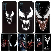 anime marvel venom spiderman marvel phone case for redmi 6 6a 7 7a 8 8a 9 9a 9c 9t 10 10c k40 k40s k50 pro plus silicone case