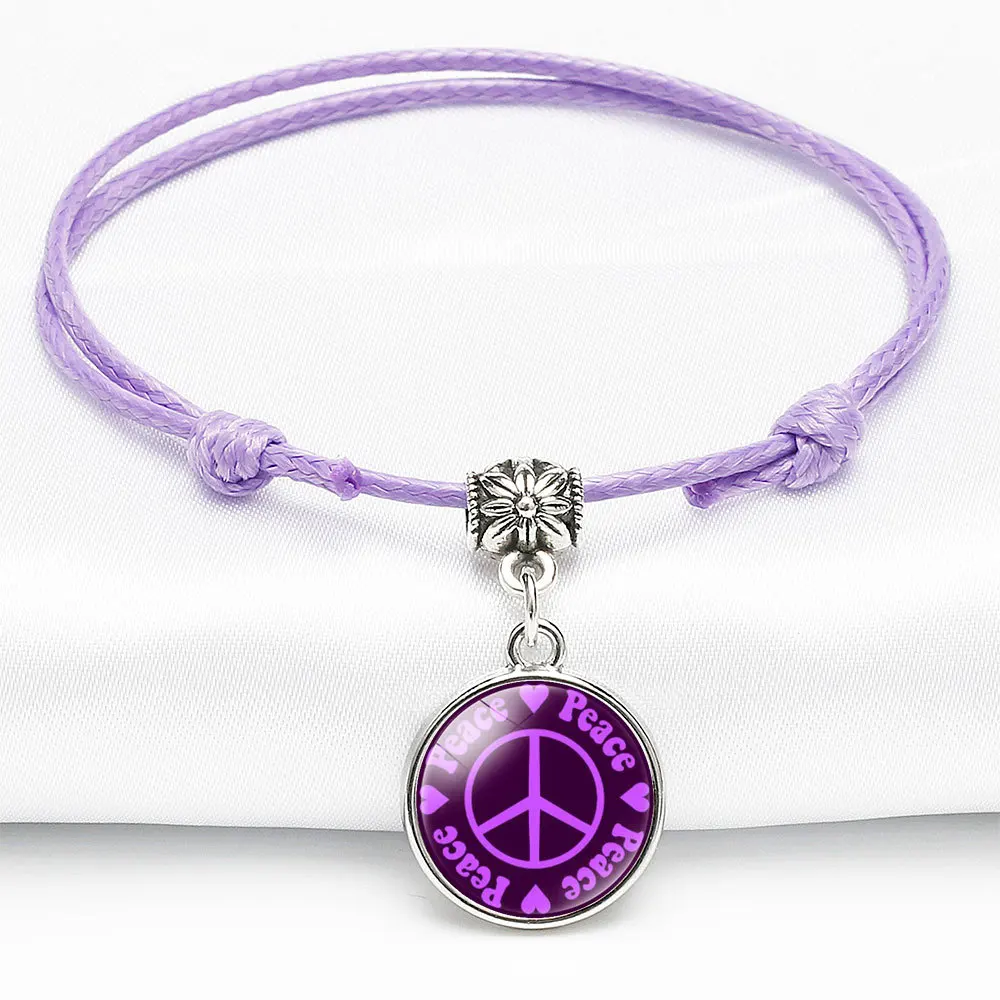 

Bracelet Peace Sign Jewelry No War