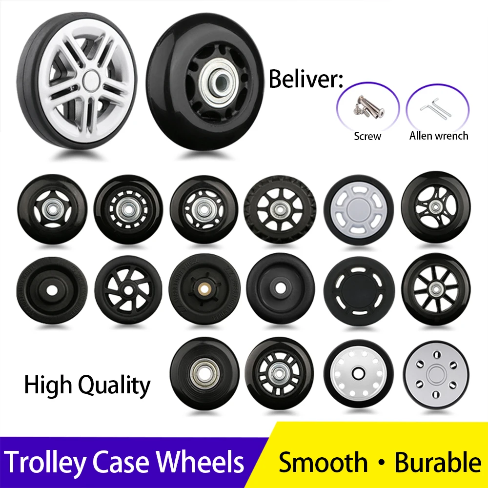 Accessories Wheels Aircraft Suitcase Pulley Mute Wheel Wear-