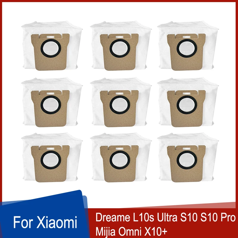 

Мешок для пыли для робота-пылесоса Xiaomi X10+ Mijia Omni 1S B101CN / Dreame Bot S10 S20 Pro X10 L10 L10S Ultra Vacuum