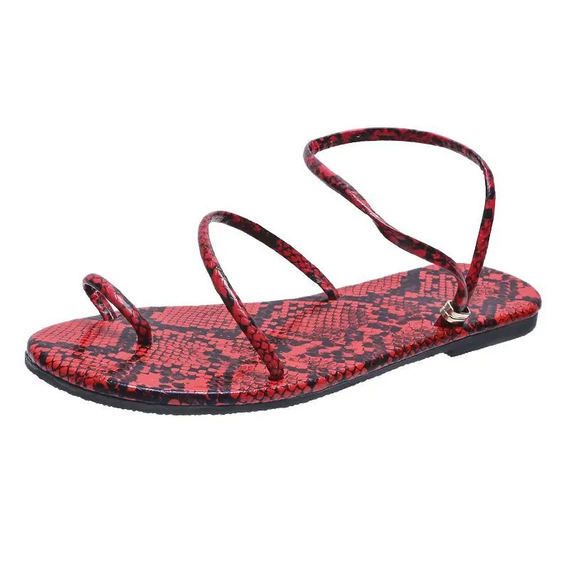 

Sandals Women's 2022 New Summer Low-top Round Toe Viscose Shoes Square Toe Casual Sandals Sandals for Women Shoes for Women