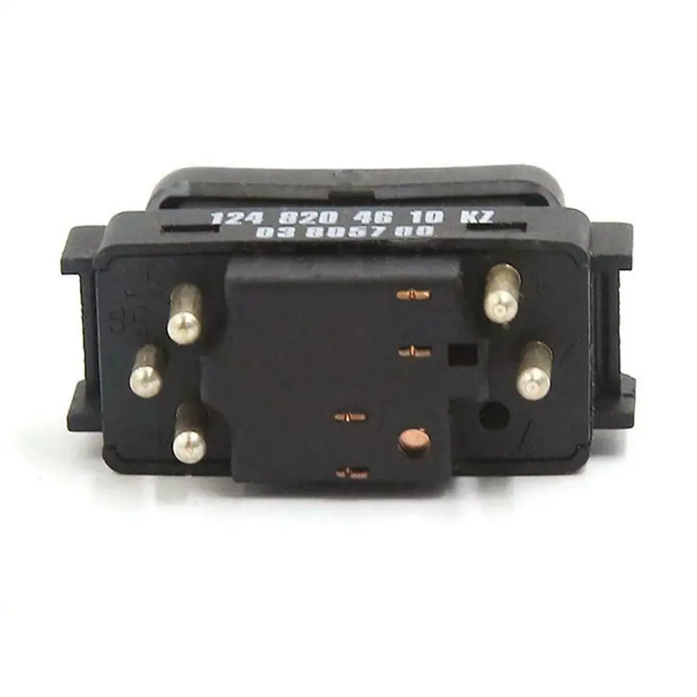 

1248204610 Car Galss Switch Galss Lift Switch Galss Control Metal Plastic Front Left Driver Side For Mercedes-Benz W124 W126