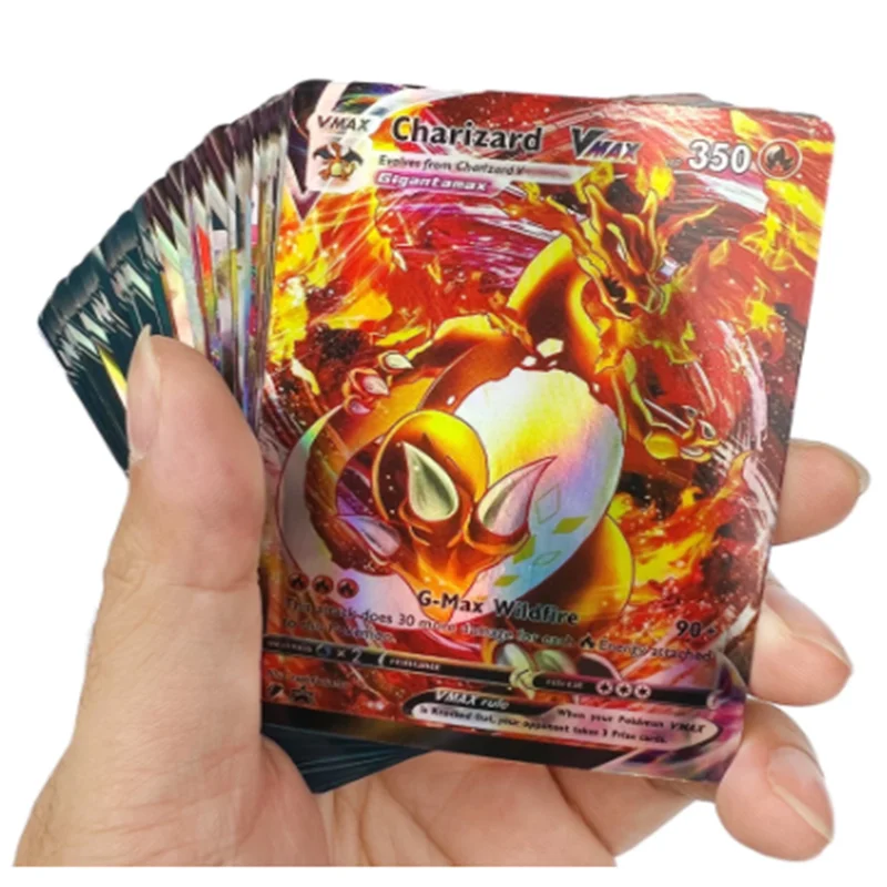 5-300 шт. детская игра Pokemon Kaarten 300 в |