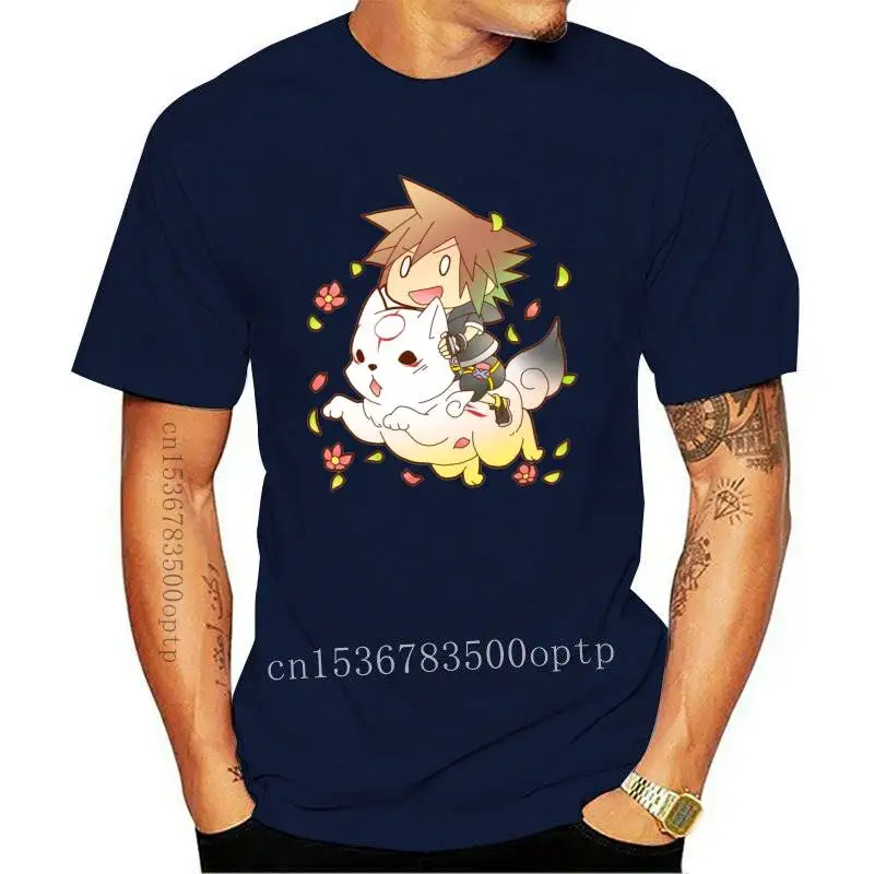 Новинка Chibi Sora Okami Of KH одежда Лидер продаж футболка с принтом Королевство комедии