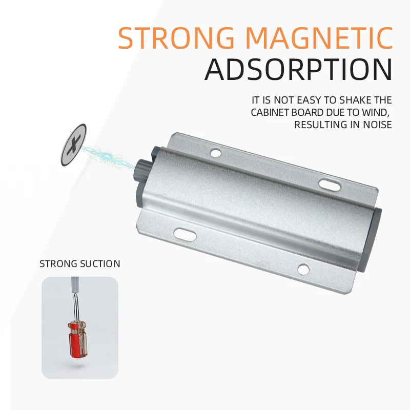 Всасывающая дверь шкафа 2 шт. мощный стопор из сплава твердый буфер для хранения