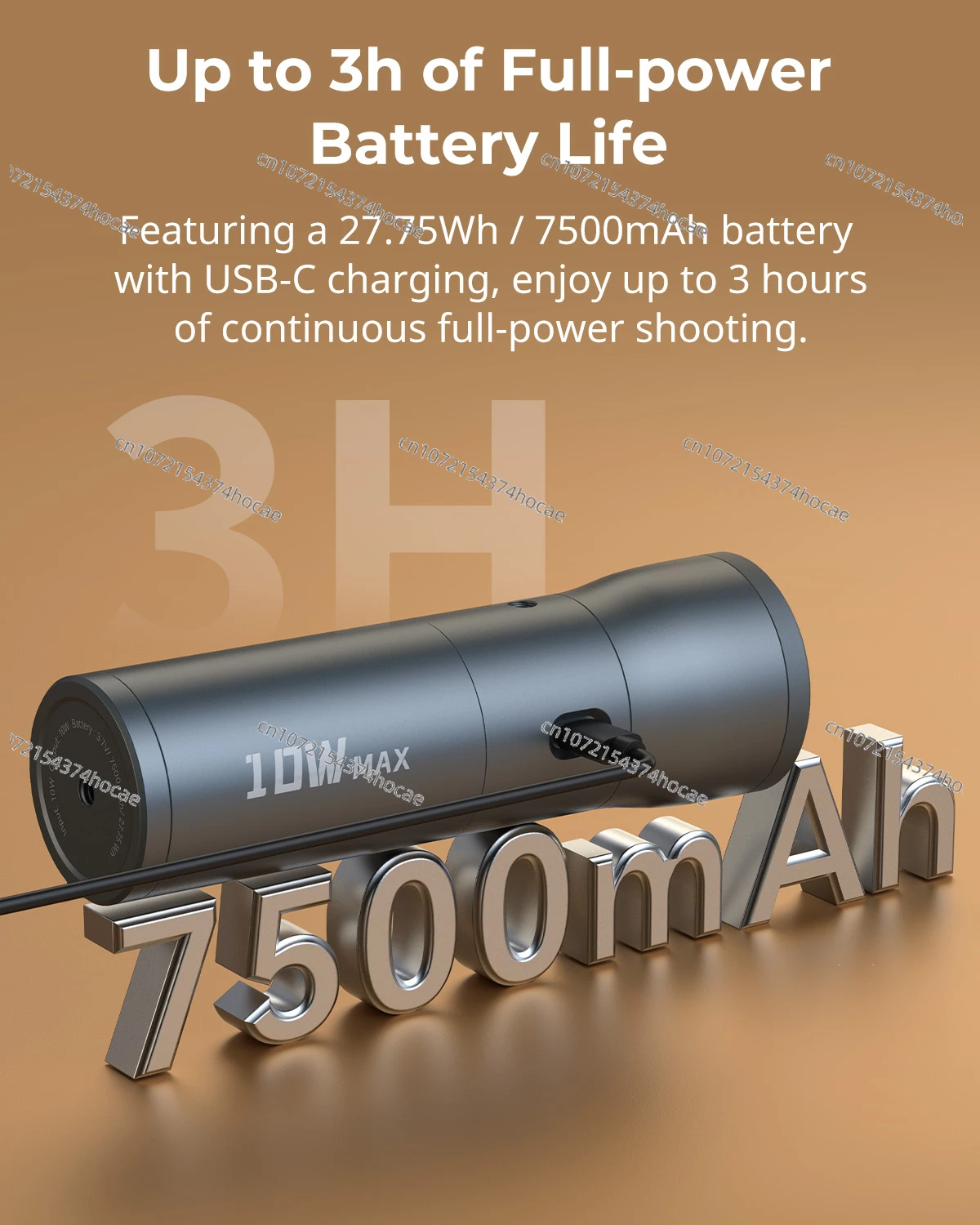 Портативный фокусируемый светодиодный светильник RF 10C с более 20 световыми