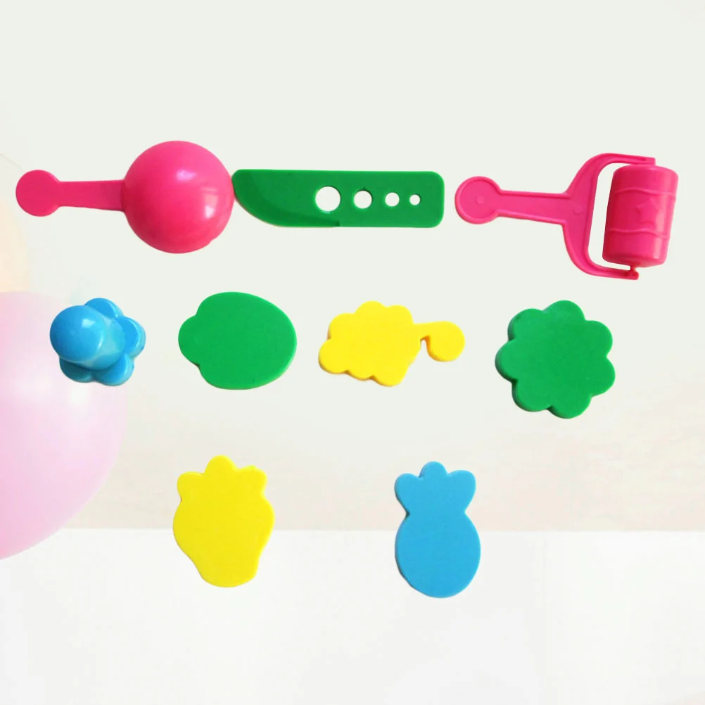 

9pcs Dough Clay Kits Assorted Creative DIY Educational Colorful Dough Clay Dough Clay Tool for