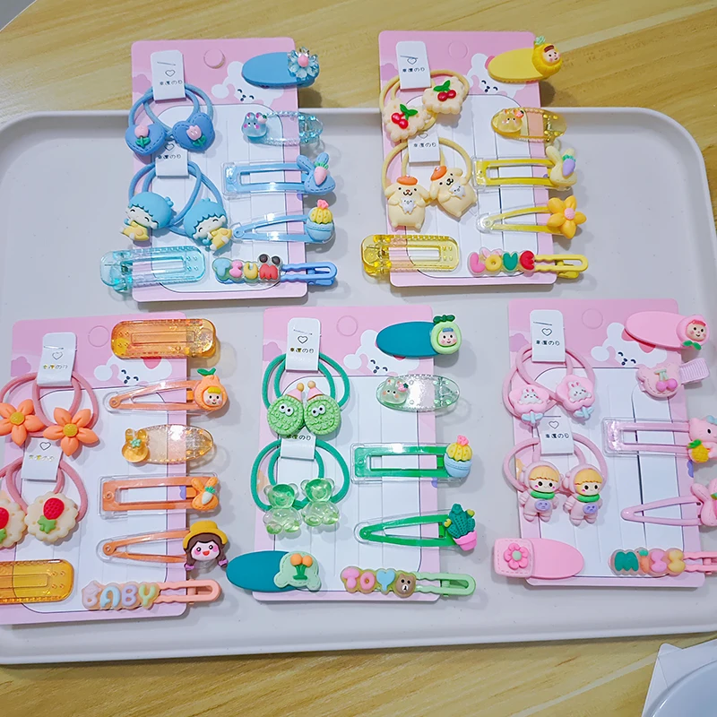 Детский набор заколок для волос милая детская веревка головы эластичная резинка