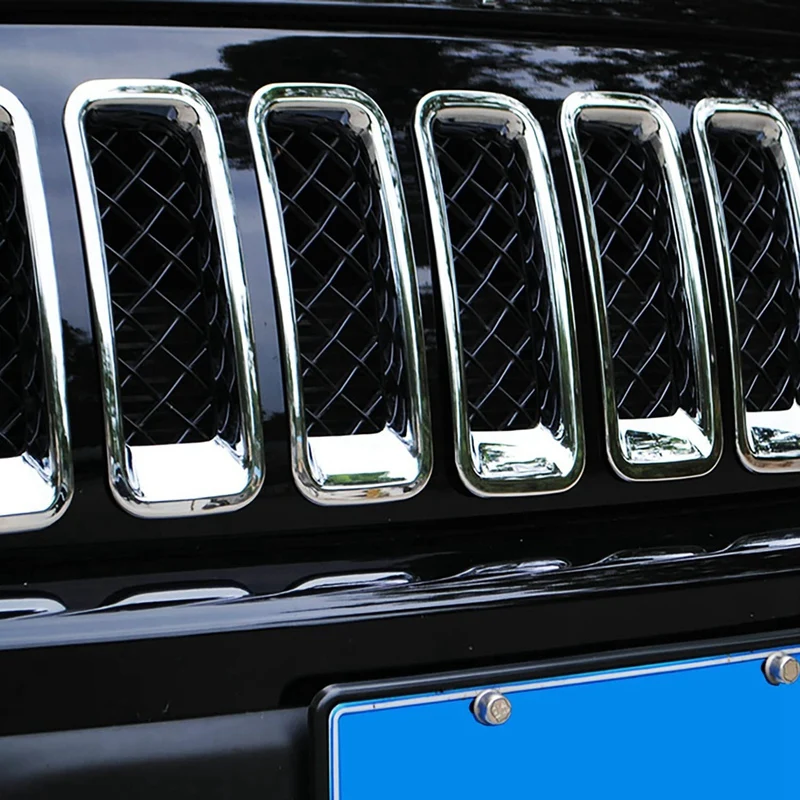 7 шт. передние кольца для решетки радиатора Jeep Patriot 2011-2016