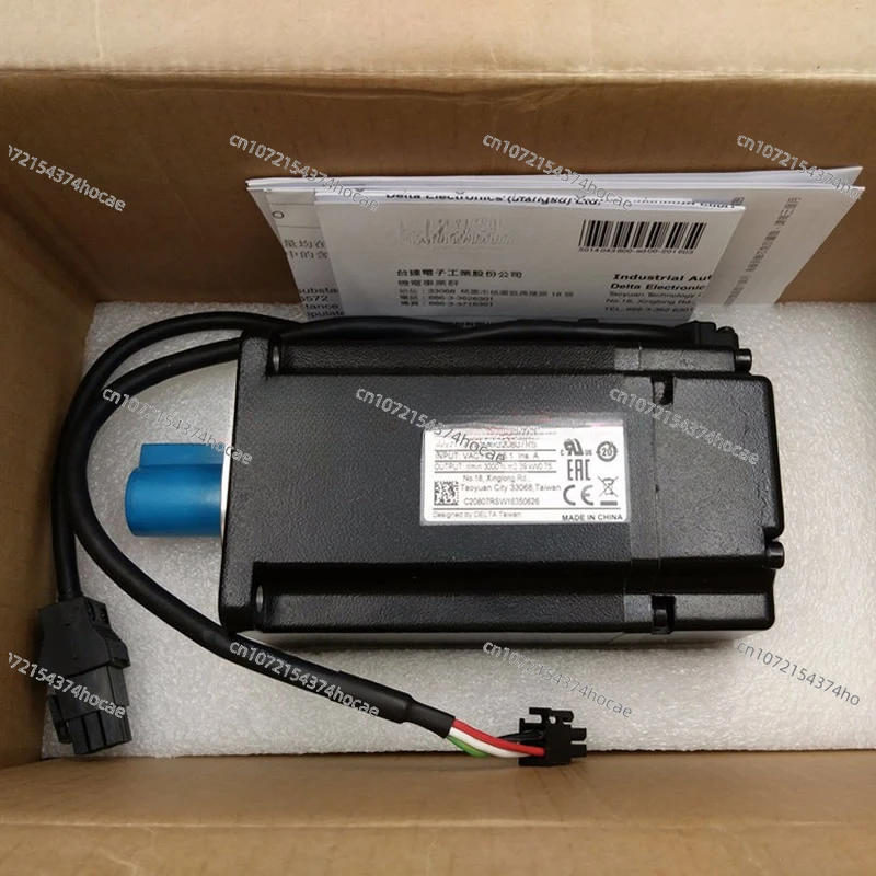 Новый и оригинальный Delta ECMA-C20807RS AC Серводвигатель 220 в 750 Вт 3000 Нм об/мин с масляным
