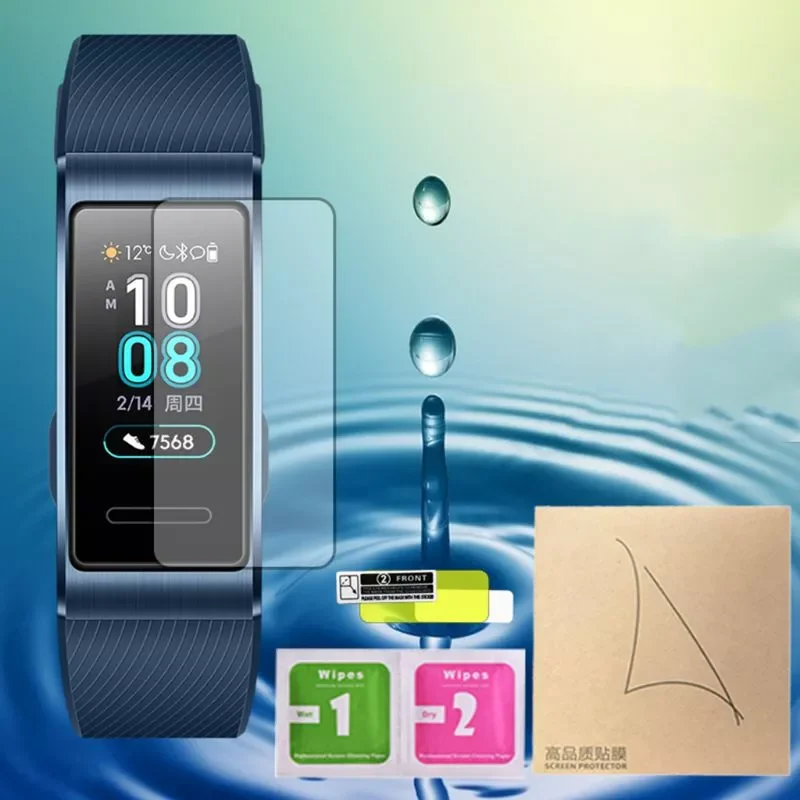 

2 шт., Защитная пленка для экрана Huawei Band 3/Pro