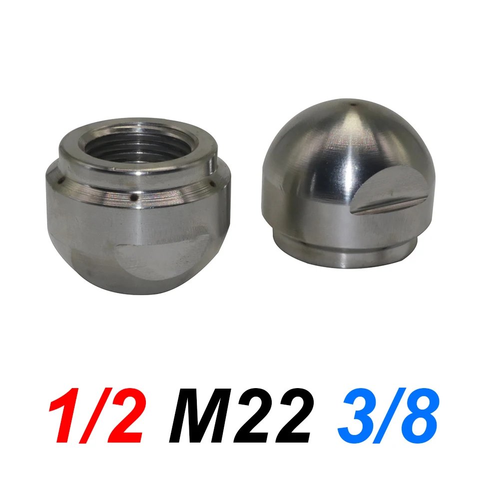 

Stainless Steel High-pressure Nozzle Cleaning And Dredging Machine Small Car Washing Machine Accessories Dredging Sewage Holes